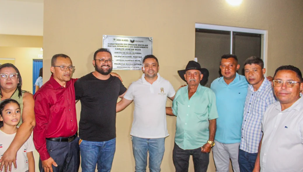 Nova escola em Vera Mendes