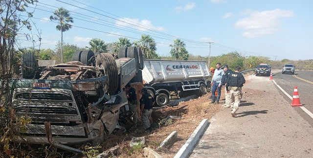 O acidente ocorreu na zona rural de Buriti dos Lopes