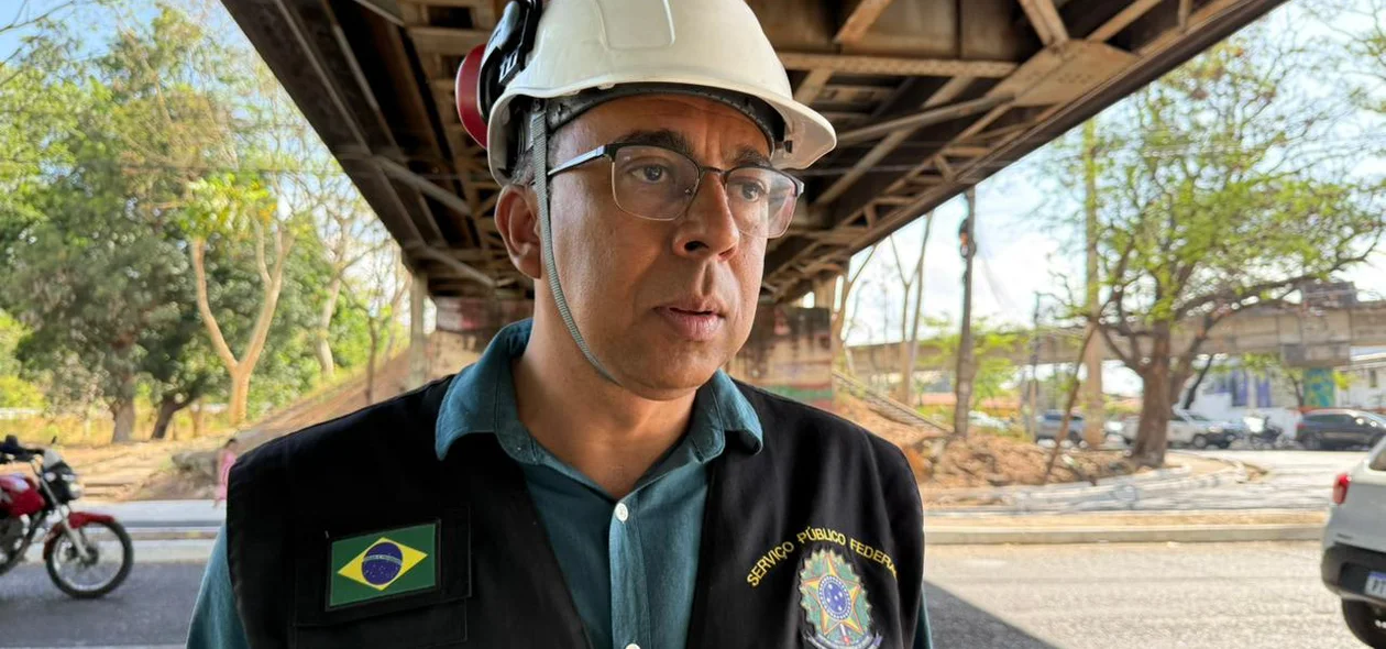 O Crea do Poiauí realizou uma vistória na Ponte Metálica