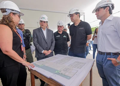Obra de construção da nova sede do BEPI