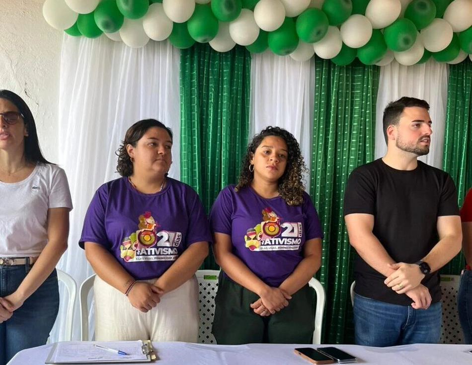 Ônibus Lilás realiza ação em Aroazes e leva atendimentos e informação para mulheres