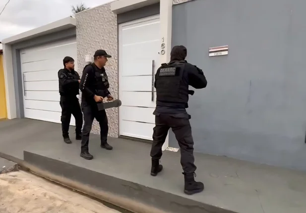 Operação do DENARC em São Miguel do Tapuio