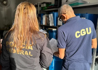 Operação Sem Desconta da PF juntamente com a CGU