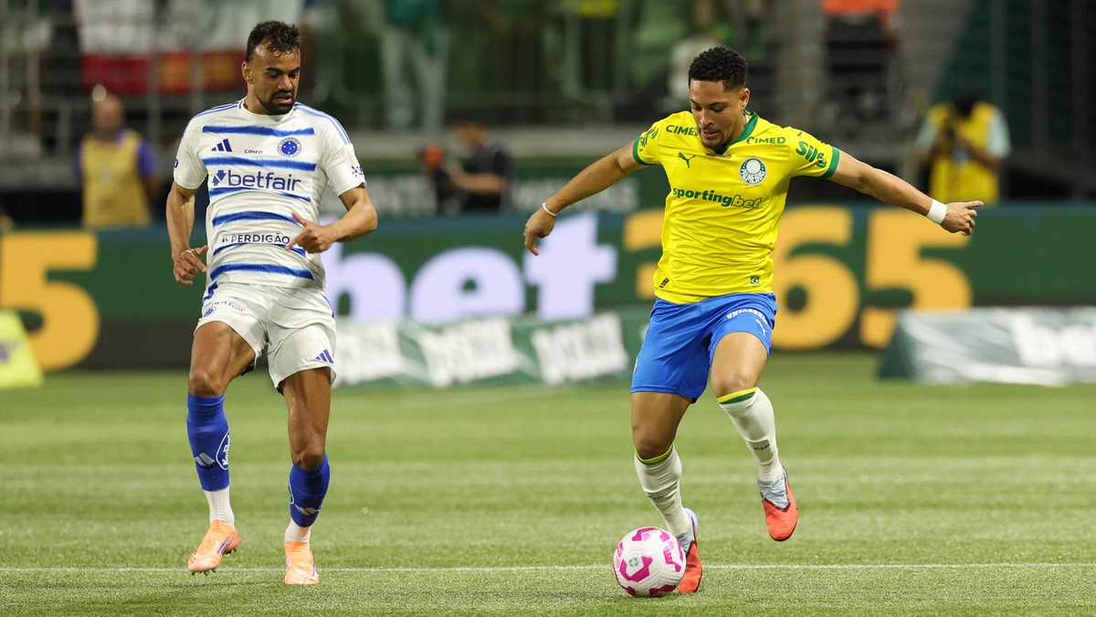 Palmeiras fica no empate com o Cruzeiro pelo Brasileirão