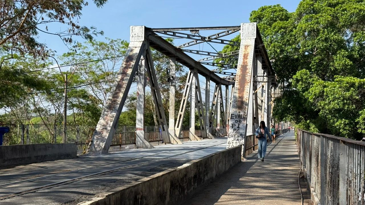 Ponte Metálica entre Teresina e Timon