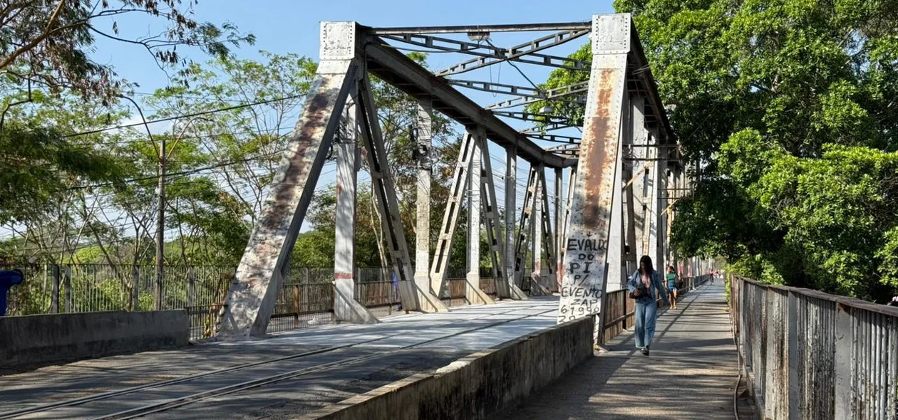 Ponte Metálica entre Teresina e Timon