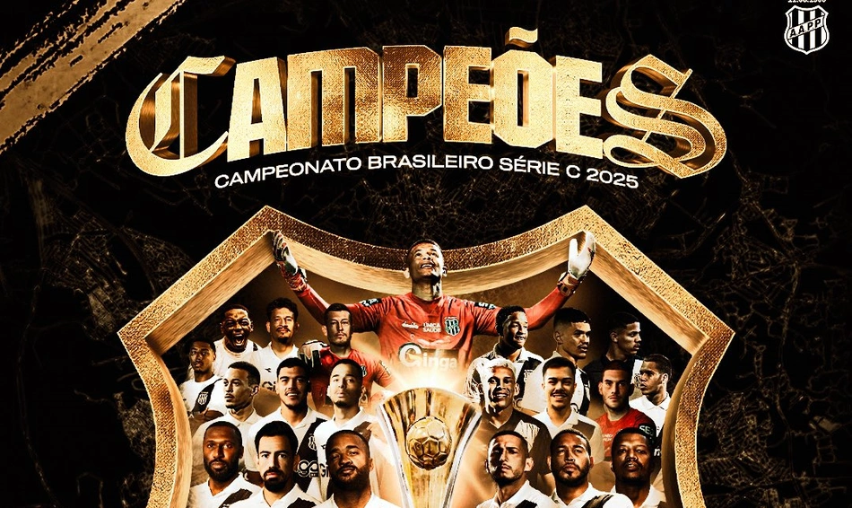 Ponte Preta vence a Série C e conquista seu primeiro título nacional