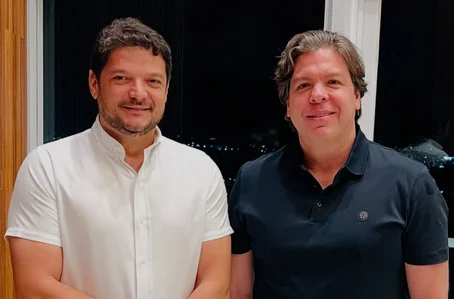Prefeito Dr. Talles Marques e o ministro Frederico de Siqueira Filho