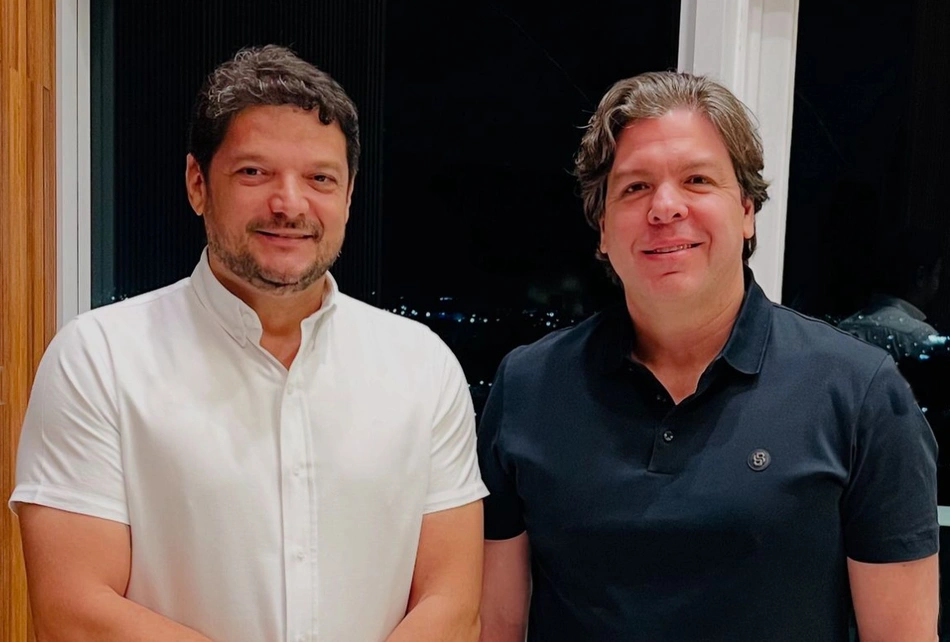 Prefeito Dr. Talles Marques e o ministro Frederico de Siqueira Filho