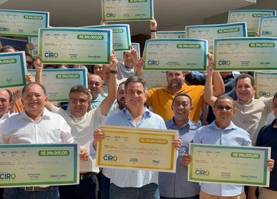 Prefeitos dos municípios que receberam recursos