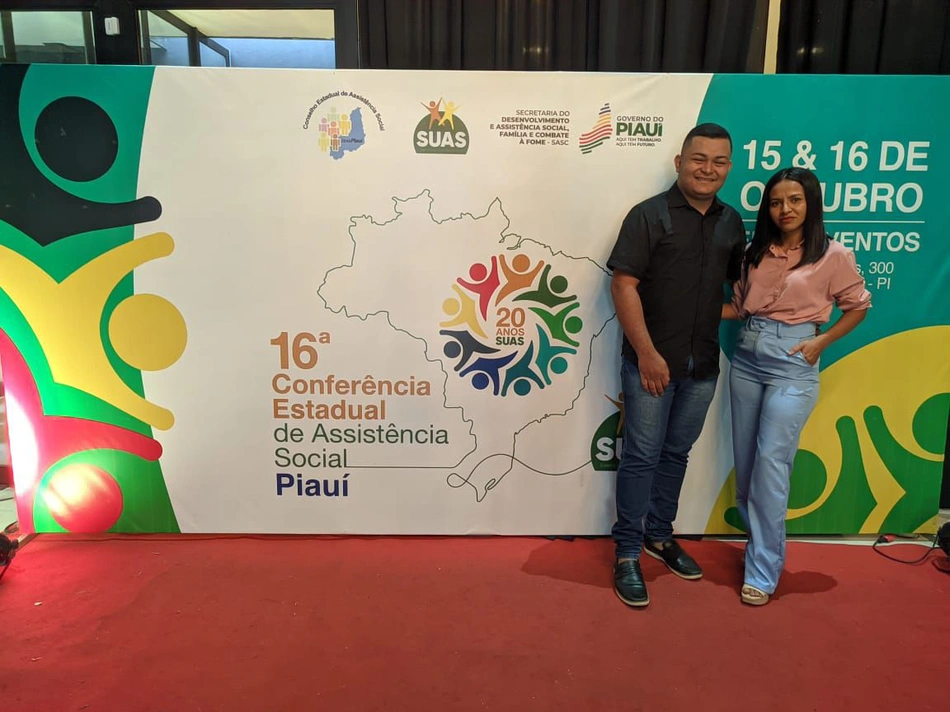 Prefeitura de Jardim do Mulato participa da 16ª Conferência Estadual da Assistência Social
