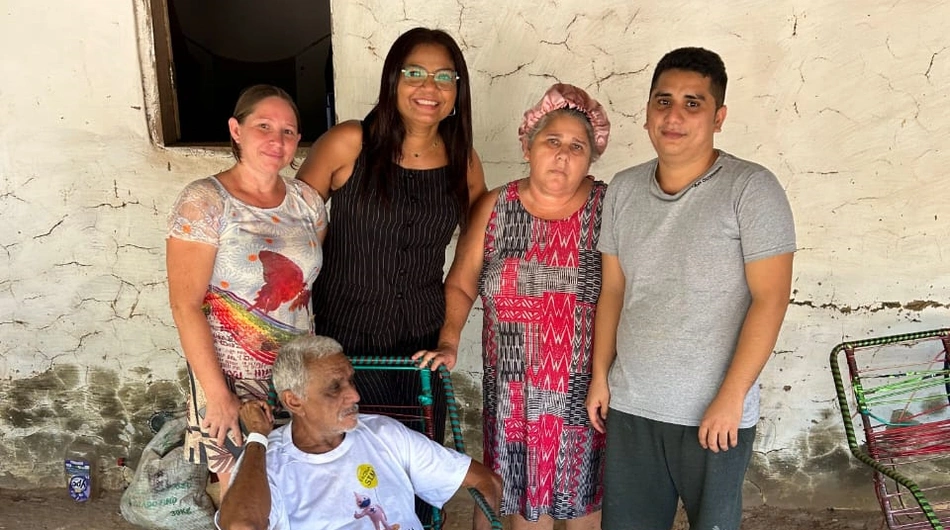 Prefeitura de Nazária promove reencontro de idoso com a família após 22 anos