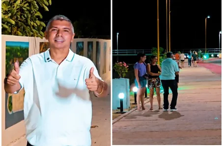 Prefeitura de Nossa Senhora de Nazaré inaugura Orla do Açude