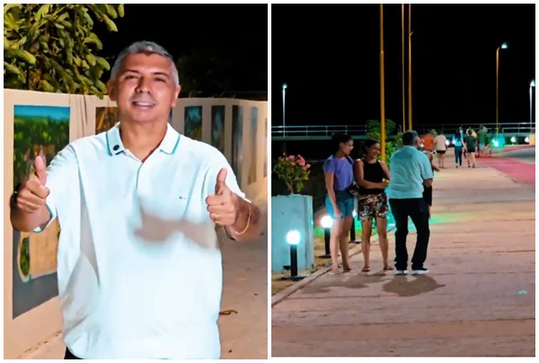 Prefeitura de Nossa Senhora de Nazaré inaugura Orla do Açude