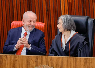 Presidente Lula e ministra Cármen Lúcia