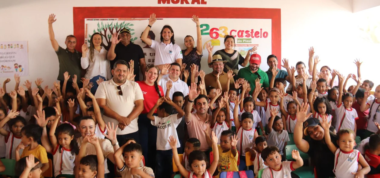 Público presente na reinauguração