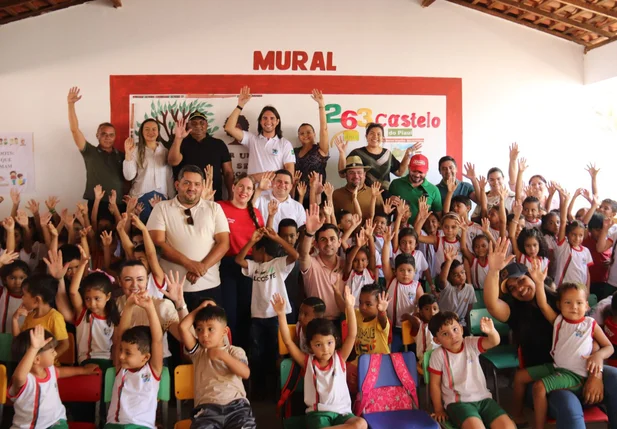Público presente na reinauguração
