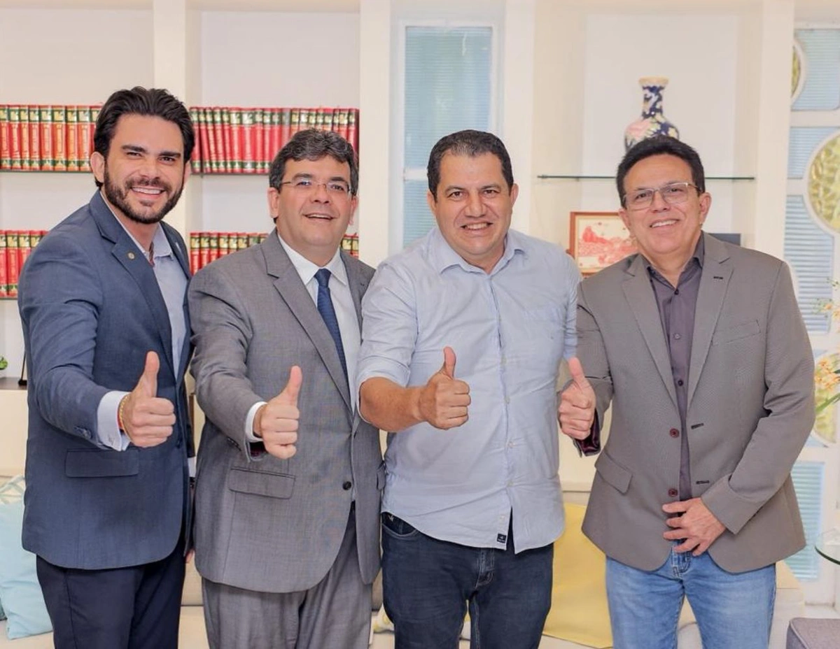 Rafael Fonteles, Dr. Marcus Kalume, Ramon Paulo e Zé Santana
