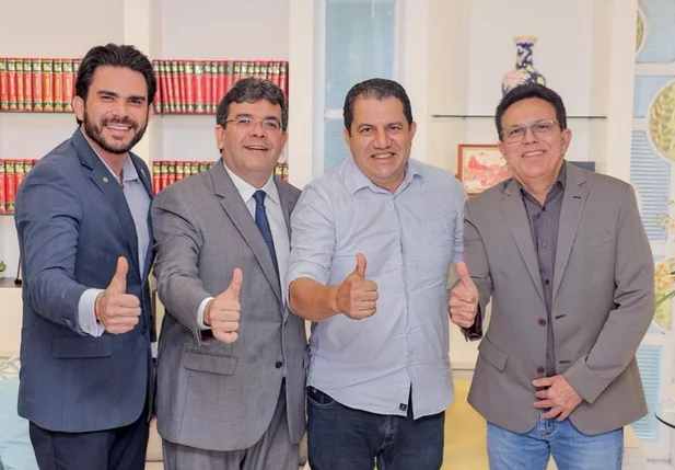 Rafael Fonteles, Dr. Marcus Kalume, Ramon Paulo e Zé Santana