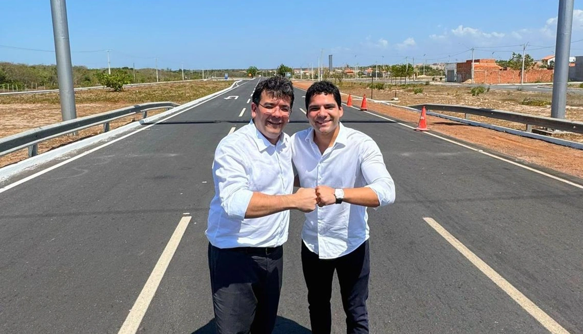 Rafael Fonteles e Leo Sobral entregam restauração completa do Rodoanel de Parnaíba