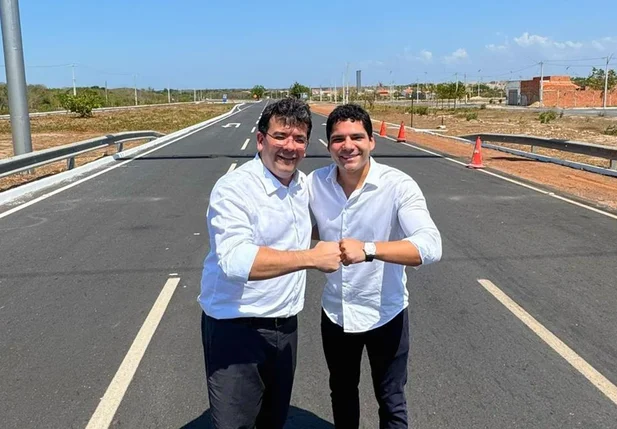 Rafael Fonteles e Leo Sobral entregam restauração completa do Rodoanel de Parnaíba