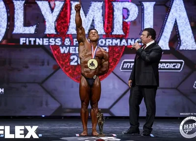 Ramon Dino fez história no fisiculturismo brasileiro ao vencer no Mr. Olympia