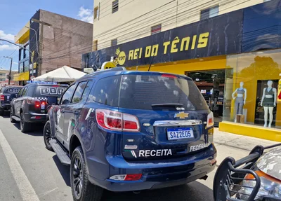 Receita Federal mira loja “Rei do Tênis” durante operação em Teresina