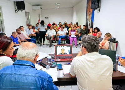 Reunião do diretório estadual do PT no Piauí