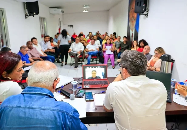 Reunião do diretório estadual do PT no Piauí