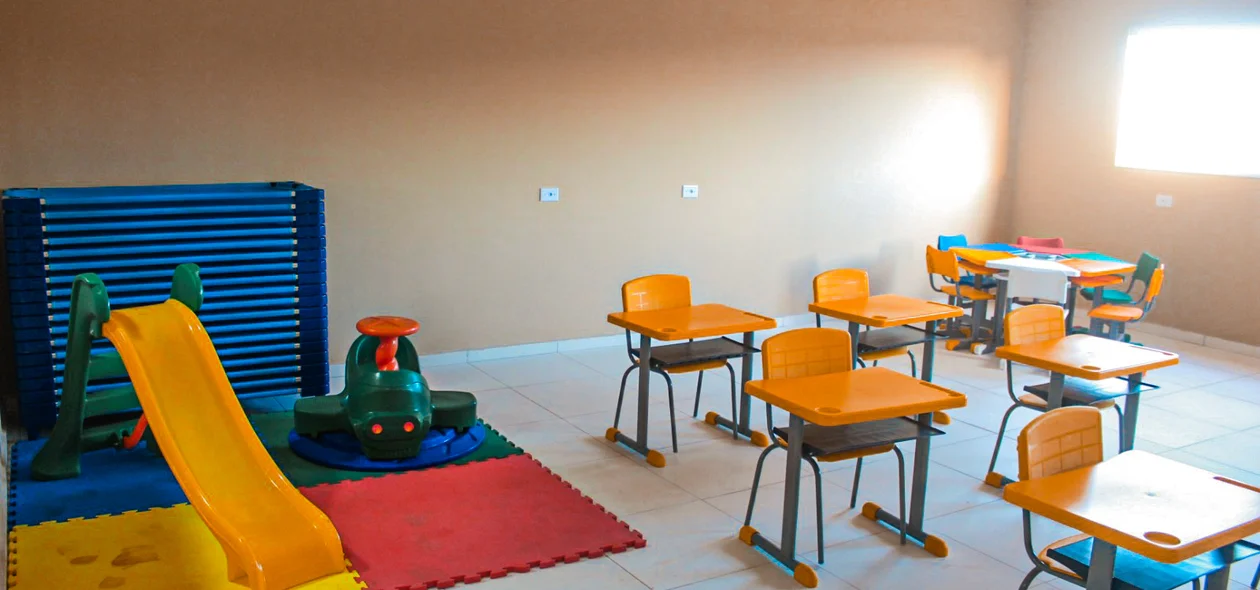 Salas de aula equipadas