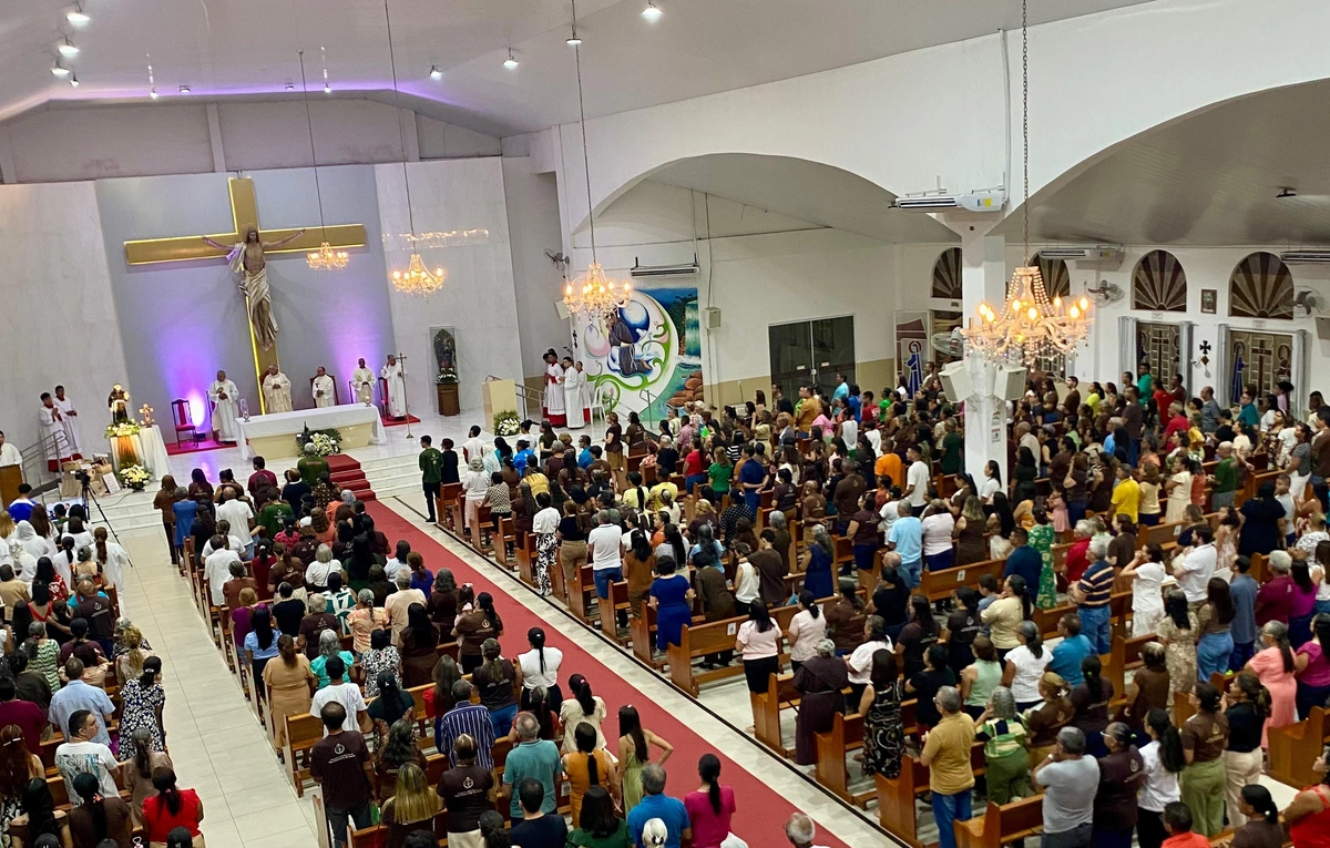 Santuário de São Francisco de Assis, no Dirceu