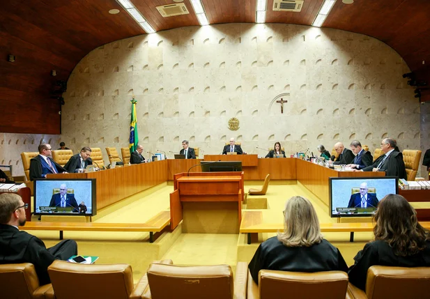 Sessão plenária do STF