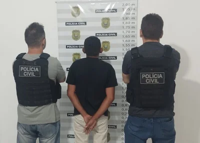 Suspeito de extorsão mediante sequestro preso em Teresina