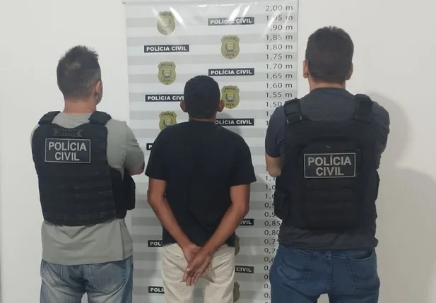 Suspeito de extorsão mediante sequestro preso em Teresina