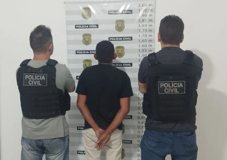 Suspeito de extorsão mediante sequestro preso em Teresina