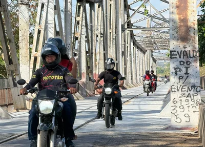 Tráfego de veículos é liberado na Ponte Metálica