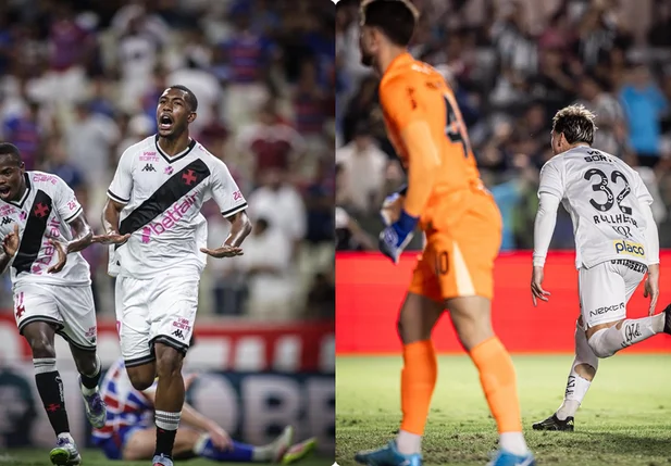 Vasco e Santos venceram na noite dessa quarta-feira (15)