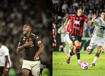 Vasco vence Fluminense e Vitória bate o Santos no Brasileirão