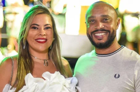 vereador Beto Castro e sua esposa Raquel Lacerda