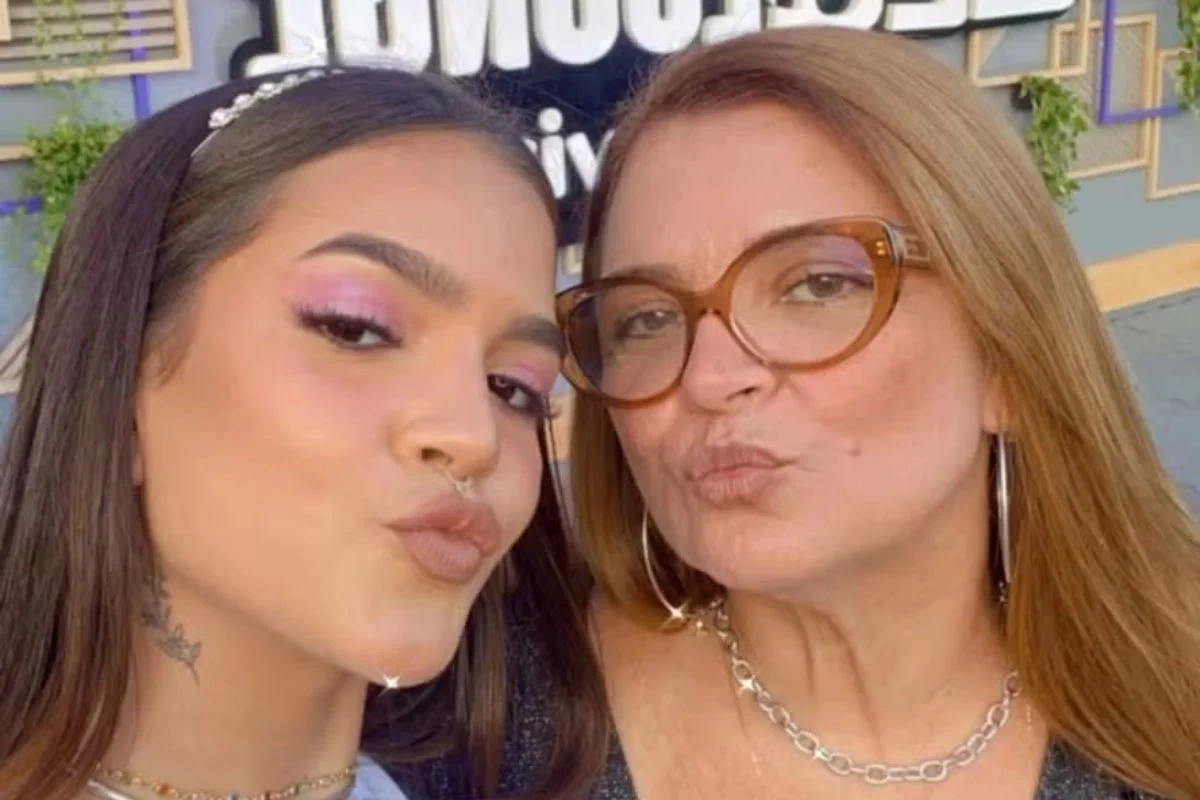 A mãe da atriz Mel Maia, Débora Maia