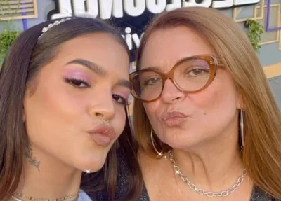 A mãe da atriz Mel Maia, Débora Maia