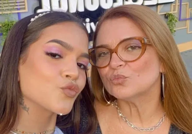 A mãe da atriz Mel Maia, Débora Maia