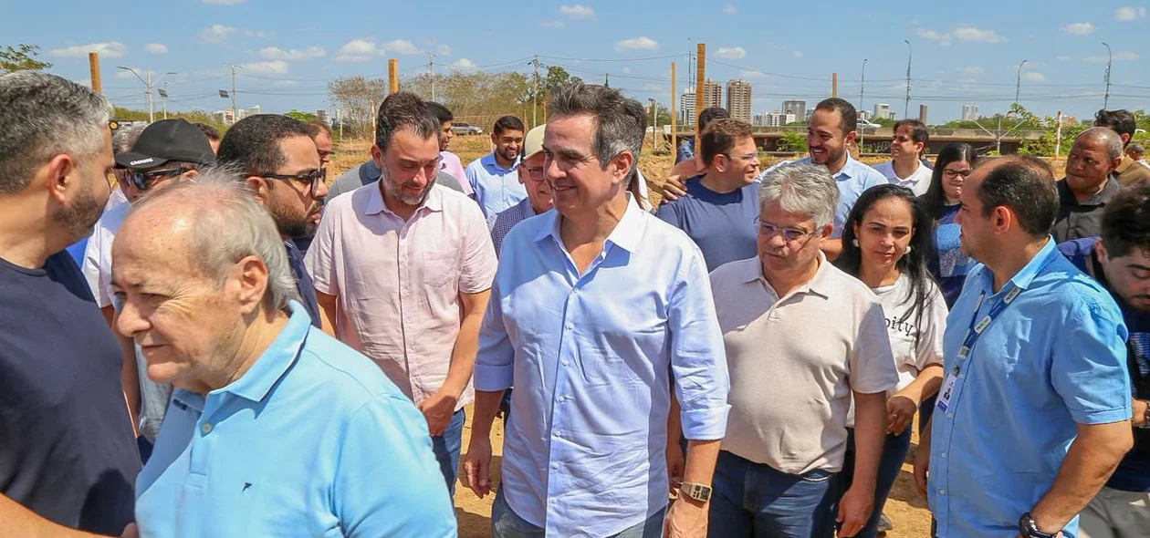 A obra se inicia pelo balão do CFAP