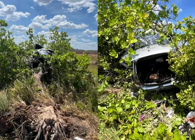 Acidente em Piracuruca deixou quatro pessoas feridas