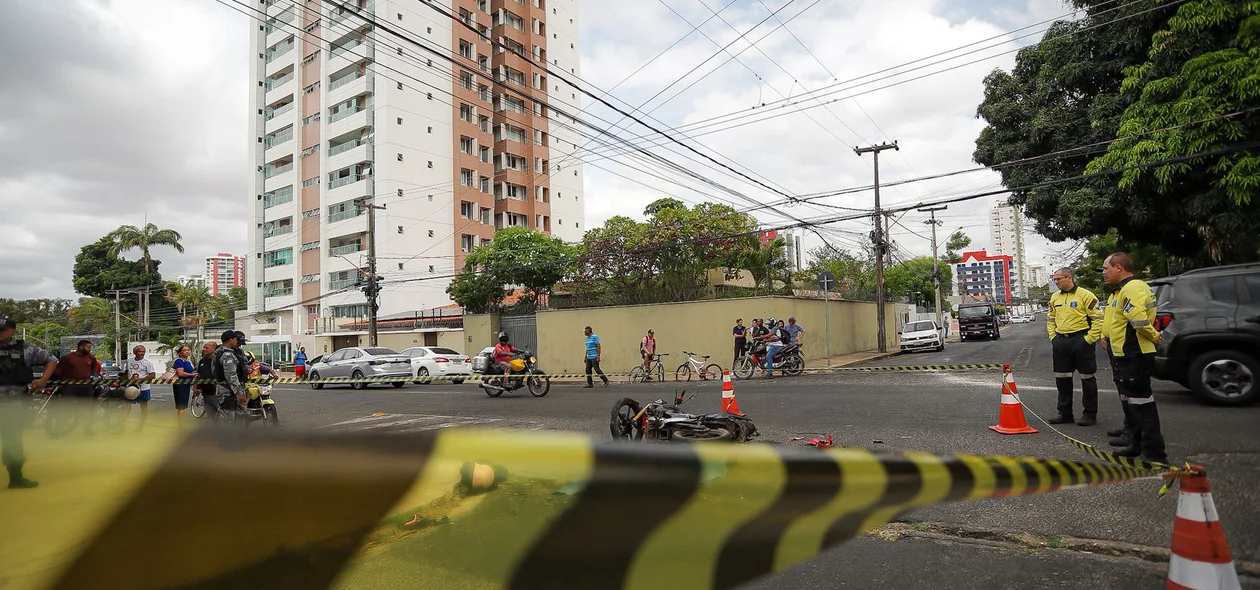 Acidente na Avenida Vilmary