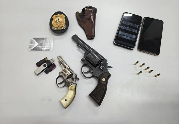 Armas apreendidas