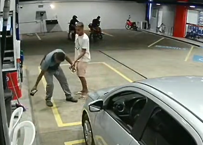 Assalto em posto de combustível