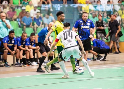 Atlético Piauiense e Traipu ficam no empate no jogo de ida da final do Brasileiro de Futsal