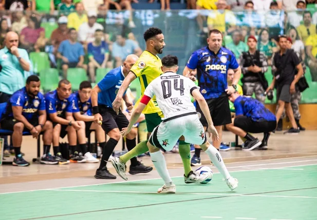 Atlético Piauiense e Traipu ficam no empate no jogo de ida da final do Brasileiro de Futsal
