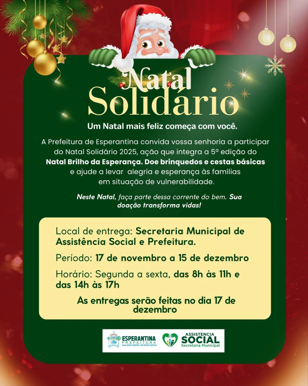 Bazar da Esperança 2025